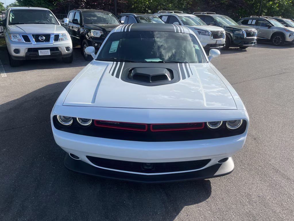 2021 White Knuckle Clearcoat Dodge Challenger R/T Scat Pack RWD Coupe