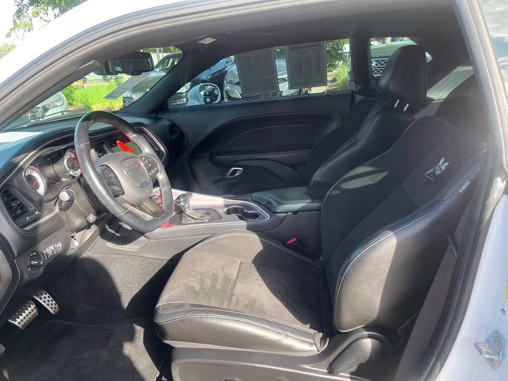 2021 White Knuckle Clearcoat Dodge Challenger R/T Scat Pack RWD Coupe