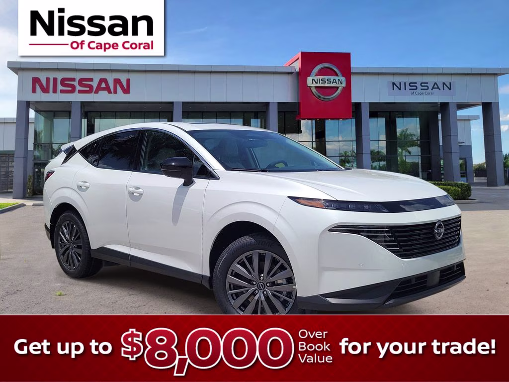 2026 Everest White Pearl Tricoat Nissan Murano SL AWD SUV