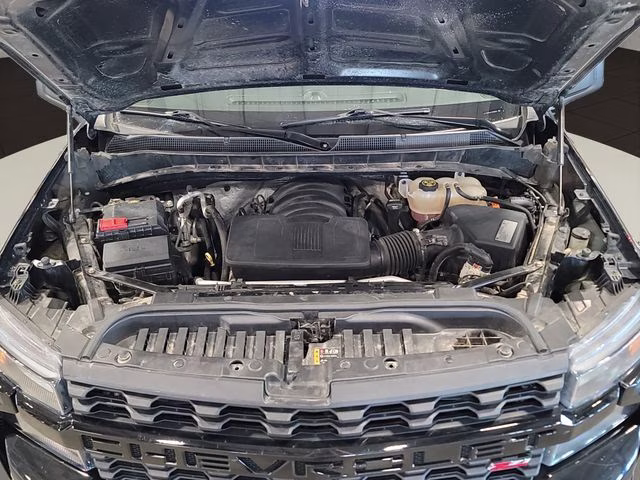 2021 Black Chevrolet Silverado 1500 Custom Trail Boss 4X4 Truck