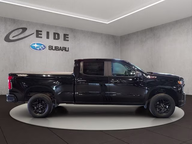 2021 Black Chevrolet Silverado 1500 Custom Trail Boss 4X4 Truck