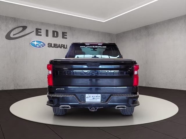 2021 Black Chevrolet Silverado 1500 Custom Trail Boss 4X4 Truck