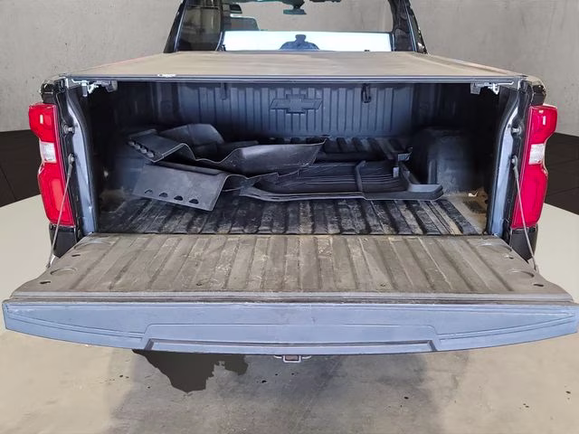 2021 Black Chevrolet Silverado 1500 Custom Trail Boss 4X4 Truck
