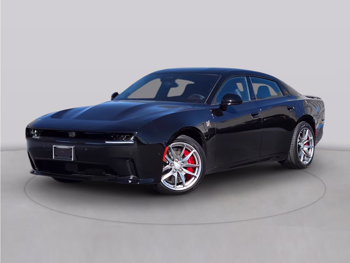 2026 Diamond Black Crystal Pearlcoat Dodge Charger R/T Plus AWD Sedan