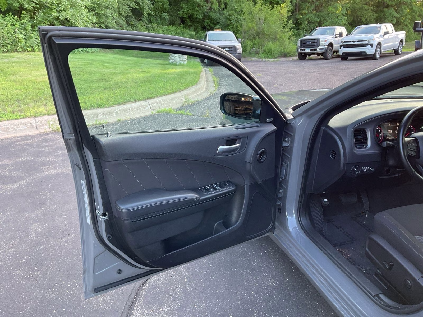 2023 Destroyer Gray Clearcoat Dodge Charger SXT AWD Sedan