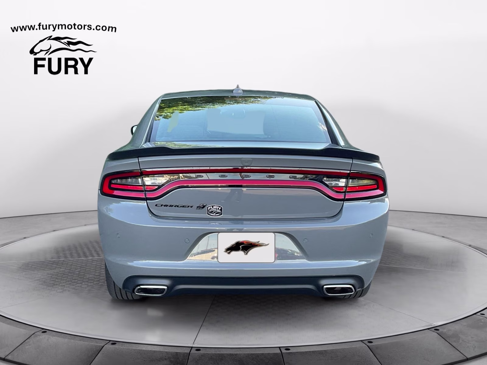 2023 Destroyer Gray Clearcoat Dodge Charger SXT AWD Sedan