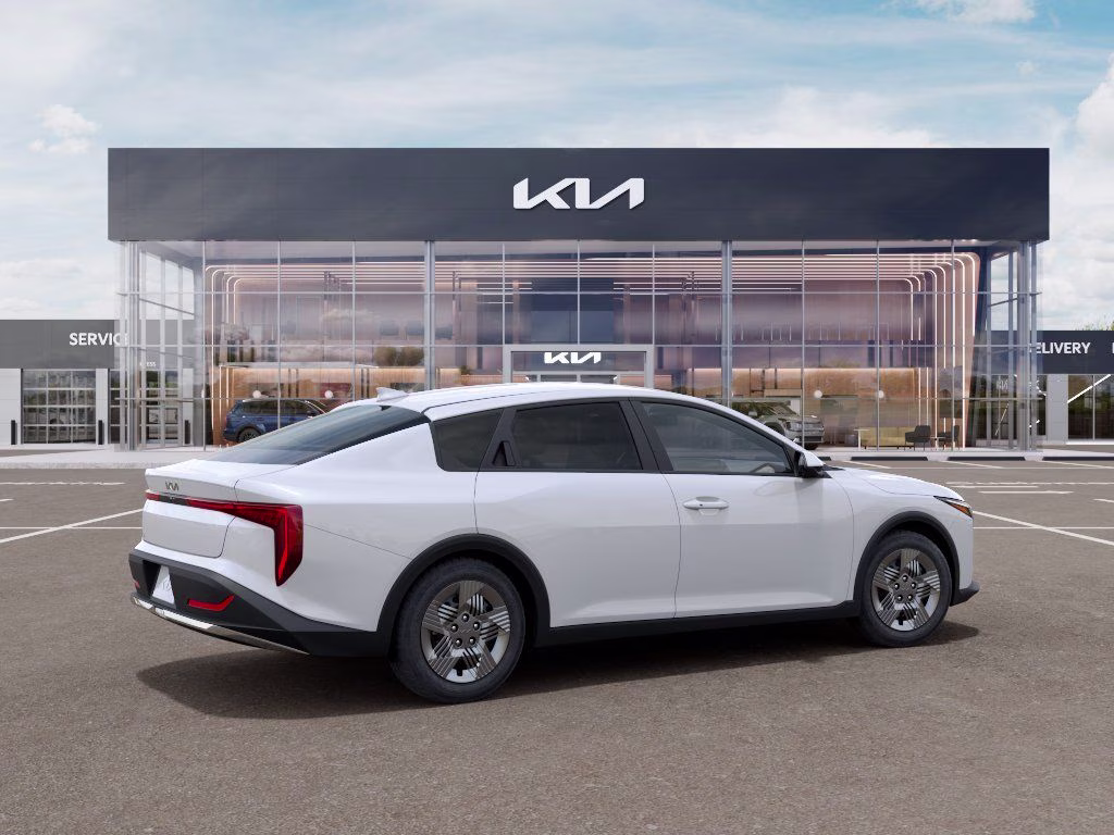 2026 Snow White Pearl Kia K4 LX FWD Sedan