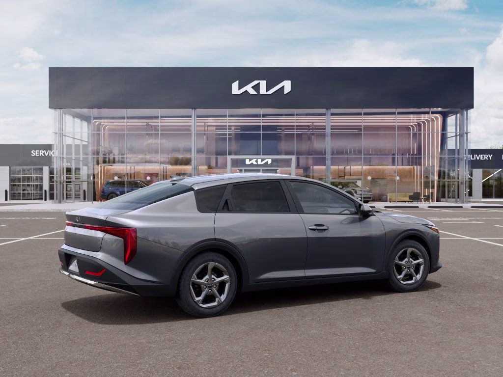2026 Steel Gray Kia K4 LXS FWD Sedan