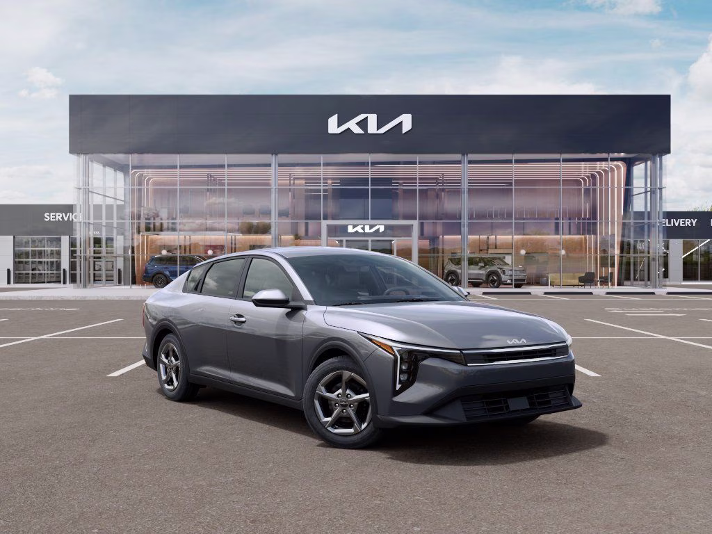 2026 Steel Gray Kia K4 LXS FWD Sedan