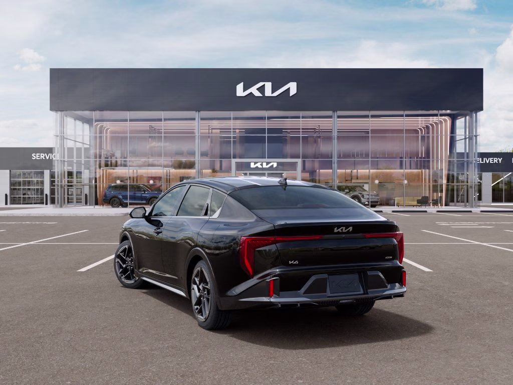 2026 Aurora Black Kia K4 GT-Line FWD Sedan