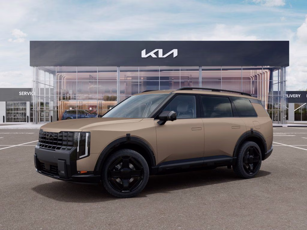 2027 Brown Kia Telluride Hybrid X-Line SX Prestige AWD SUV