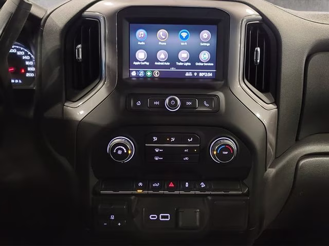 2021 Black Chevrolet Silverado 1500 Custom Trail Boss 4X4 Truck