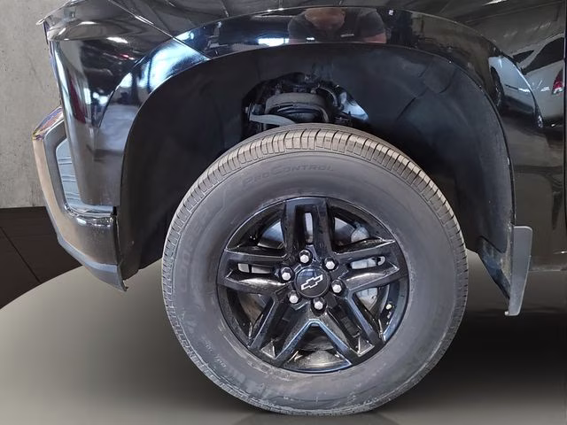 2021 Black Chevrolet Silverado 1500 Custom Trail Boss 4X4 Truck