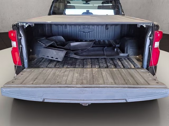 2021 Black Chevrolet Silverado 1500 Custom Trail Boss 4X4 Truck