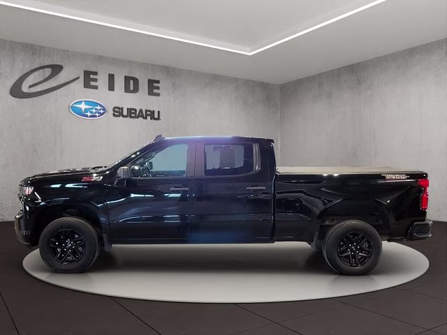 2021 Black Chevrolet Silverado 1500 Custom Trail Boss 4X4 Truck