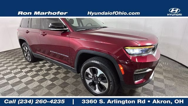 2023 Velvet Red Pearlcoat Jeep Grand Cherokee 4xe 4X4 SUV
