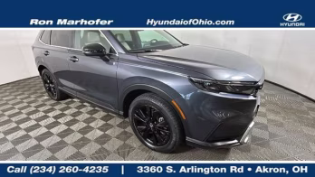 2024 Gray Metallic Honda CR-V Hybrid Sport Touring AWD SUV