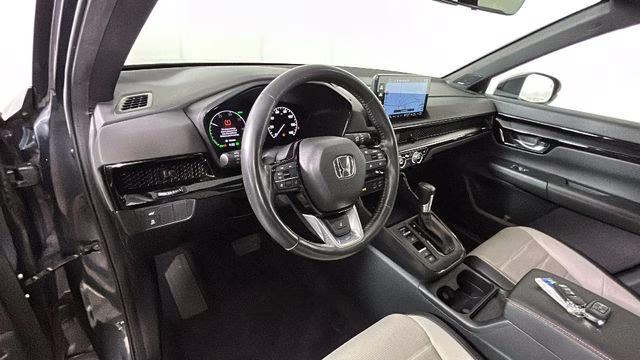 2024 Gray Metallic Honda CR-V Hybrid Sport Touring AWD SUV