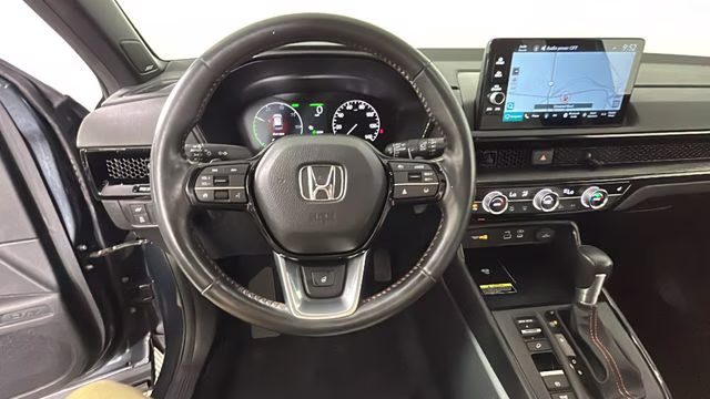 2024 Gray Metallic Honda CR-V Hybrid Sport Touring AWD SUV