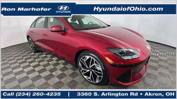2023 Ultimate Red Hyundai IONIQ 6 SEL AWD Sedan