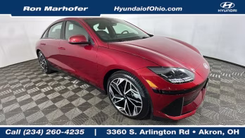 2023 Ultimate Red Hyundai IONIQ 6 SEL AWD Sedan