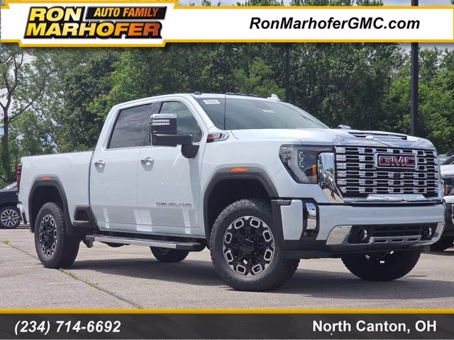 2026 Glacier White Tricoat GMC Sierra 2500HD Denali 4X4 Truck