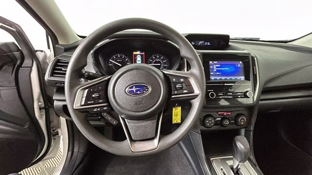 2020 Crystal White Pearl Subaru Impreza Base AWD Hatchback