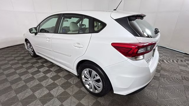 2020 Crystal White Pearl Subaru Impreza Base AWD Hatchback