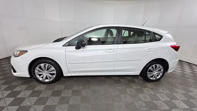 2020 Crystal White Pearl Subaru Impreza Base AWD Hatchback