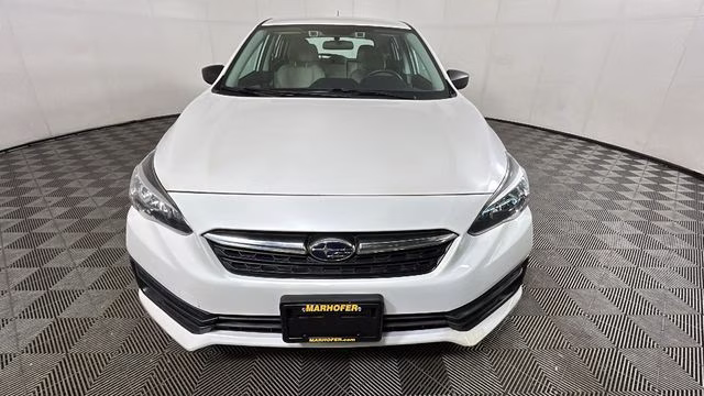 2020 Crystal White Pearl Subaru Impreza Base AWD Hatchback