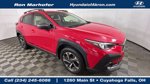 2024 Pure Red Subaru Crosstrek Premium AWD SUV