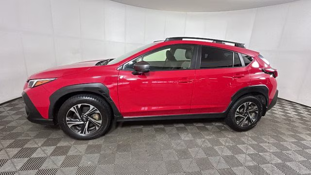 2024 Pure Red Subaru Crosstrek Premium AWD SUV