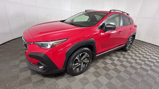2024 Pure Red Subaru Crosstrek Premium AWD SUV