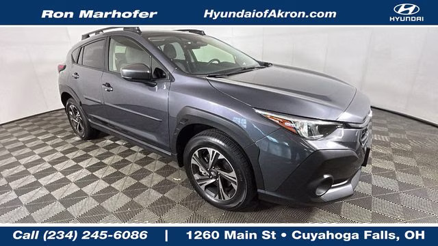 2025 Magnetite Gray Metallic/Crystal Black Silica Subaru Crosstrek Premium AWD SUV