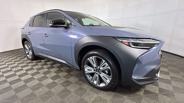 2023 Harbor Mist Gray Pearl Subaru Solterra Limited AWD SUV