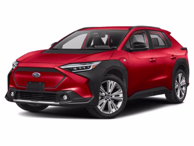 2023 Elemental Red Pearl Subaru Solterra Limited AWD SUV