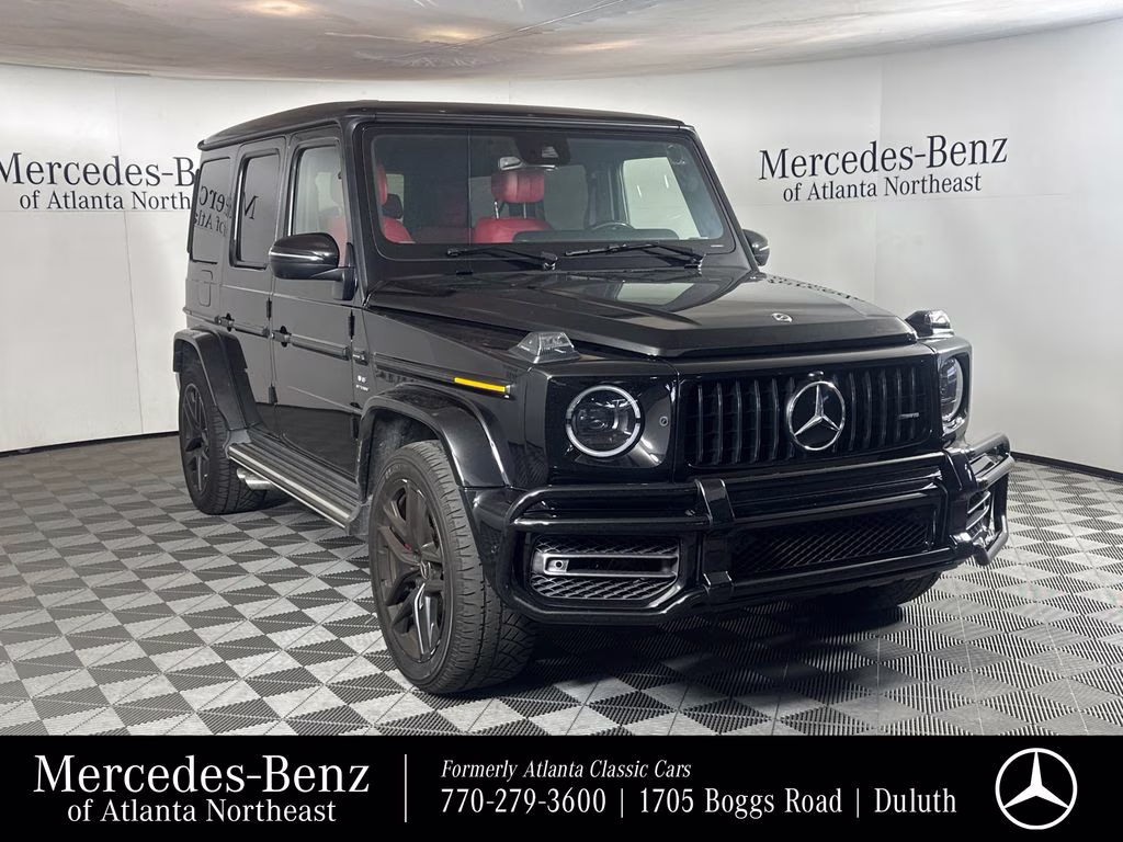 2022 Obsidian Black Metallic Mercedes-Benz G-Class G 63 AMG AWD SUV