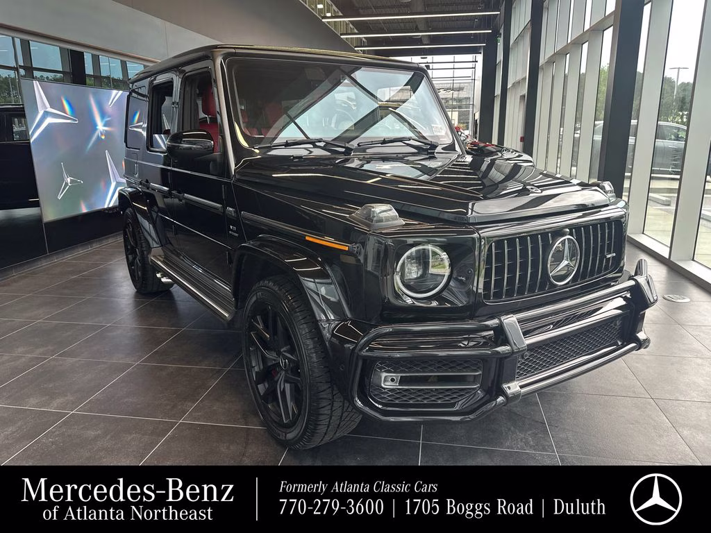 2022 Obsidian Black Metallic Mercedes-Benz G-Class G 63 AMG AWD SUV