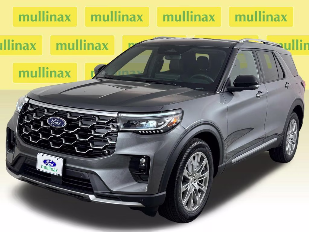 2026 Carbonized Gray Metallic Ford Explorer Platinum RWD SUV