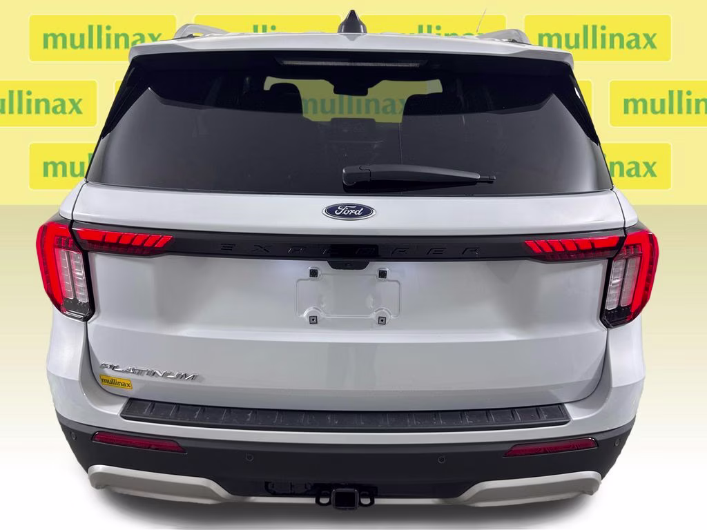 2026 Space White Metallic Ford Explorer Platinum RWD SUV
