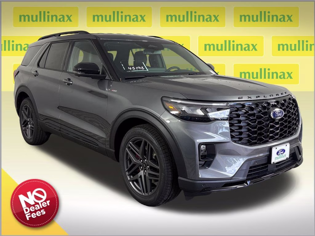 2026 Gray Metallic Ford Explorer ST-Line RWD SUV
