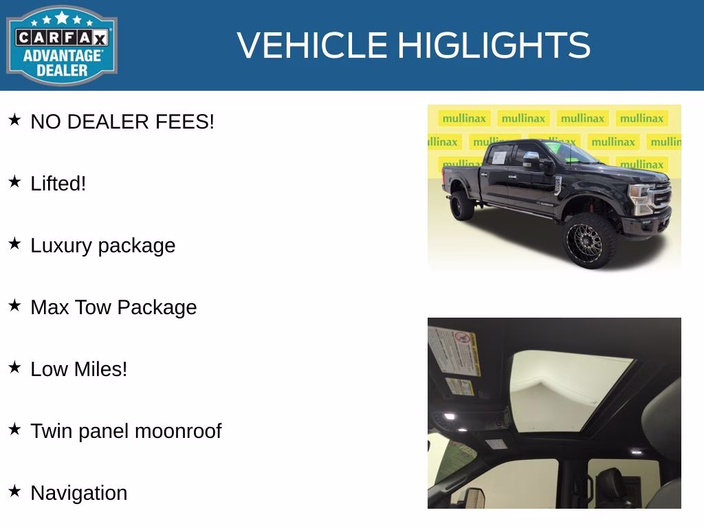 2022 Agate Black Metallic Ford Super Duty F-250 SRW Platinum 4X4 Truck