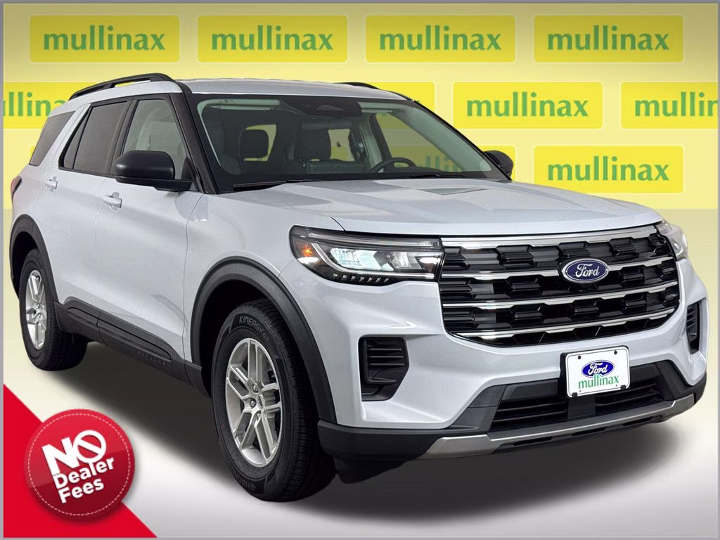 2026 White Metallic Ford Explorer Active RWD SUV