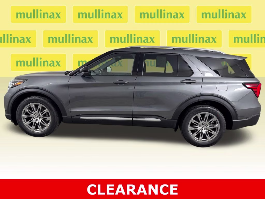 2026 Carbonized Gray Metallic Ford Explorer Platinum RWD SUV