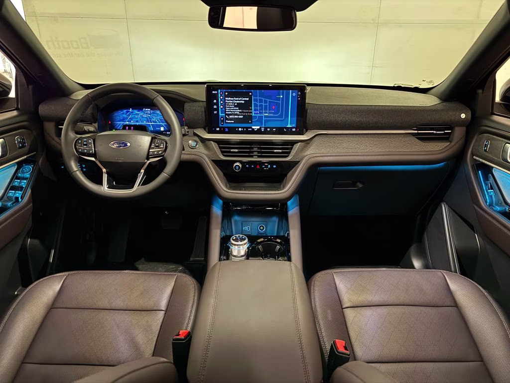 2026 Carbonized Gray Metallic Ford Explorer Platinum RWD SUV
