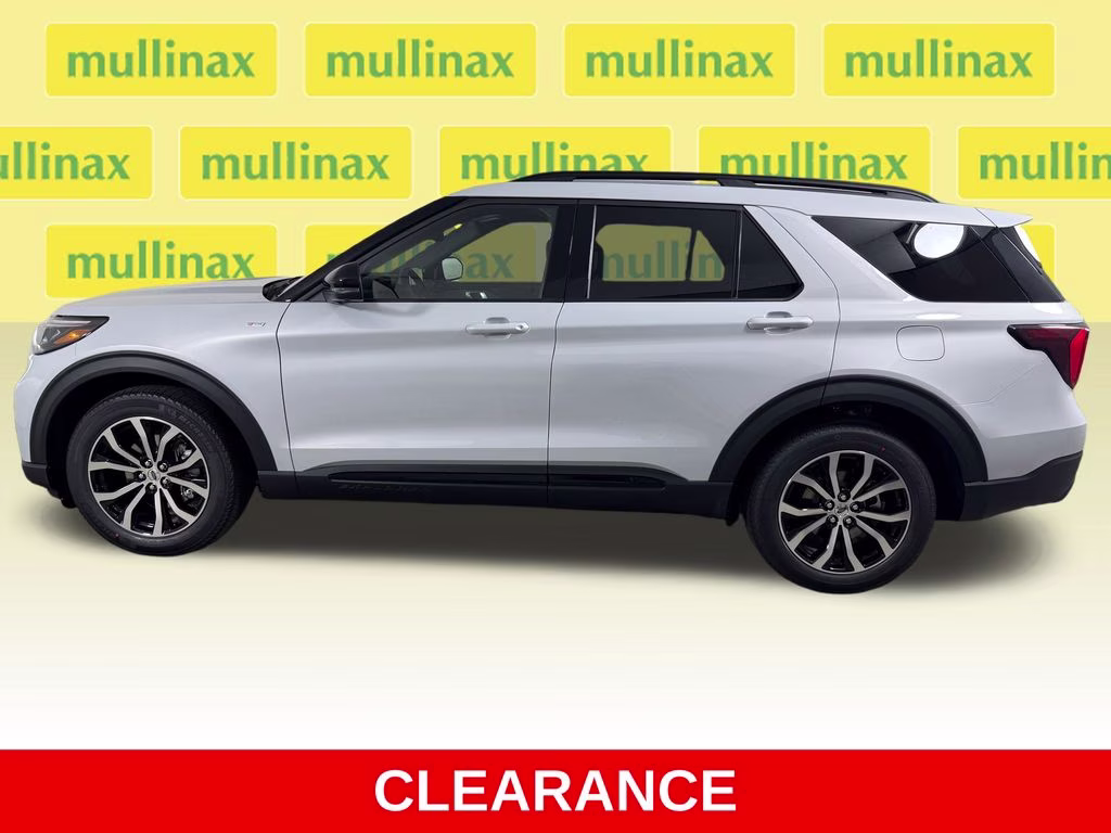 2026 Space White Metallic Ford Explorer ST-Line RWD SUV