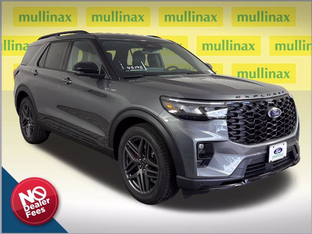 2026 Gray Metallic Ford Explorer ST-Line RWD SUV