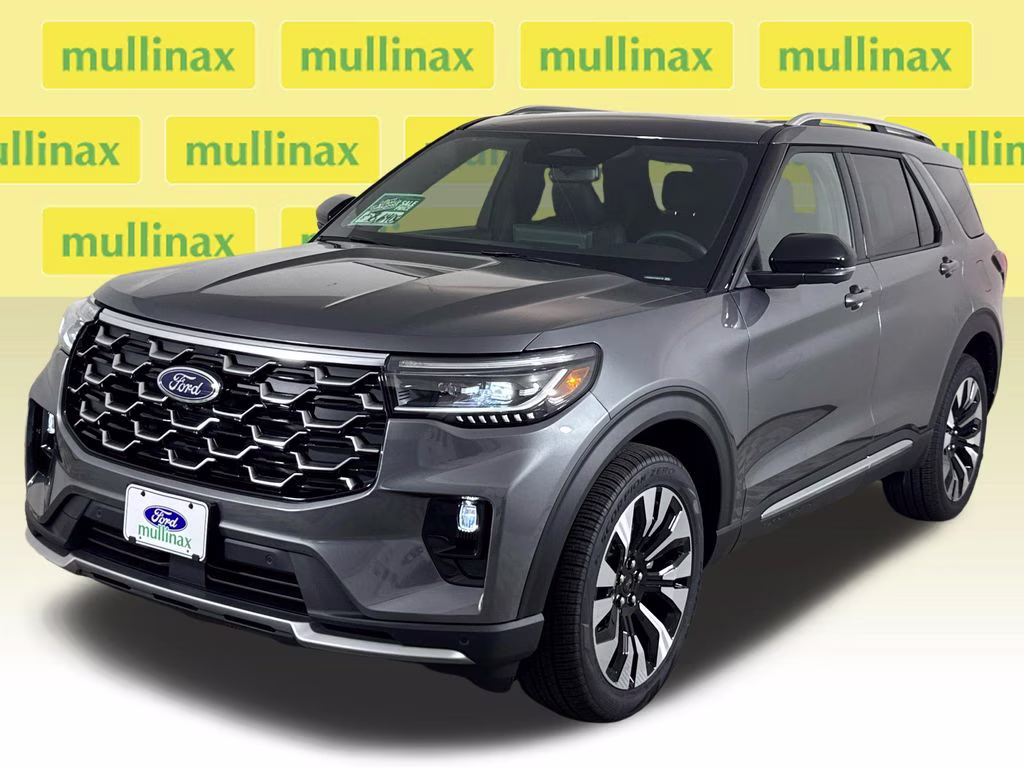 2026 Carbonized Gray Metallic Ford Explorer Platinum 4X4 SUV