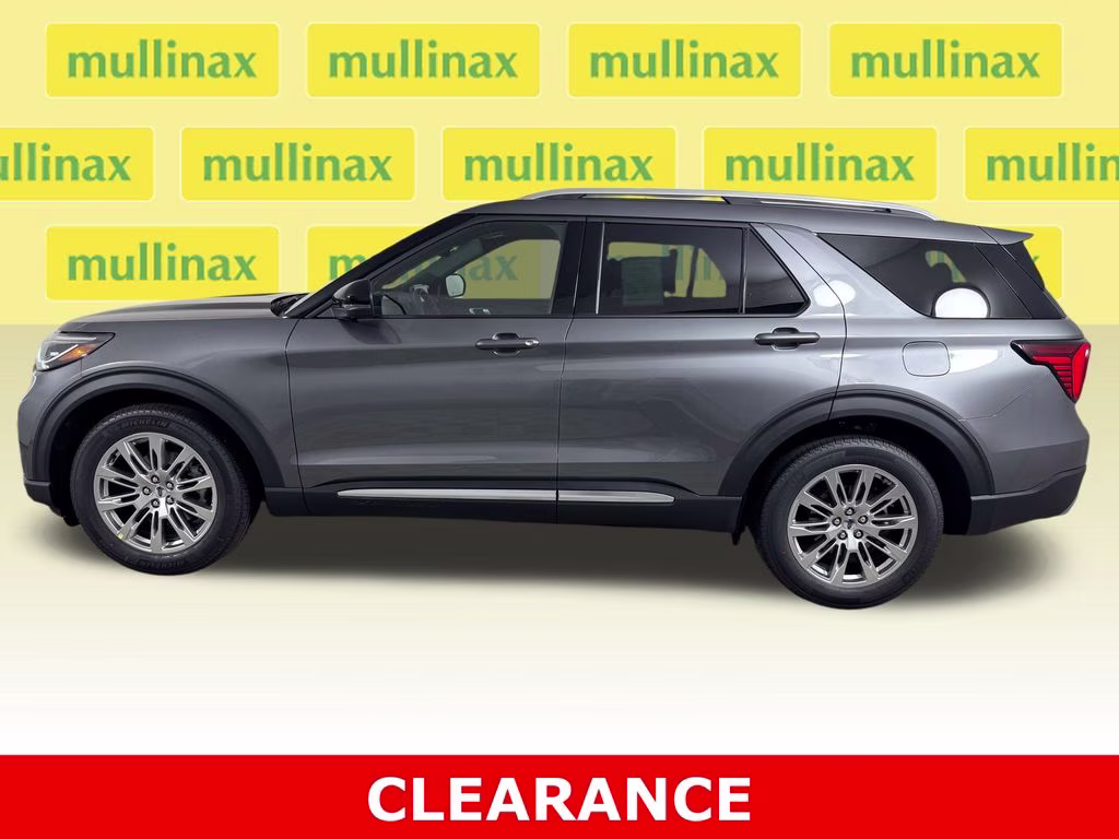 2026 Carbonized Gray Metallic Ford Explorer Platinum RWD SUV