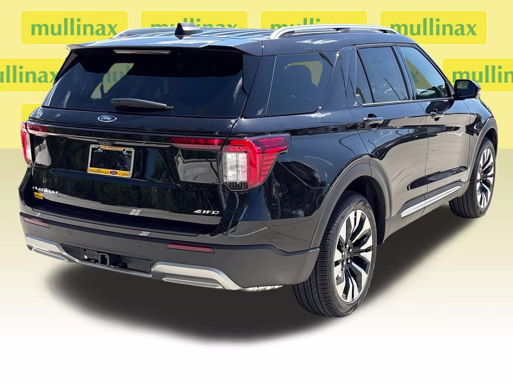 2026 Black Metallic Ford Explorer Platinum 4X4 SUV
